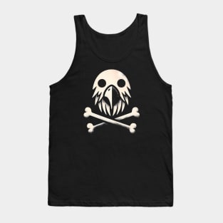 Jolly Roger Pirateflag Parrot Skull Crossbones Tank Top